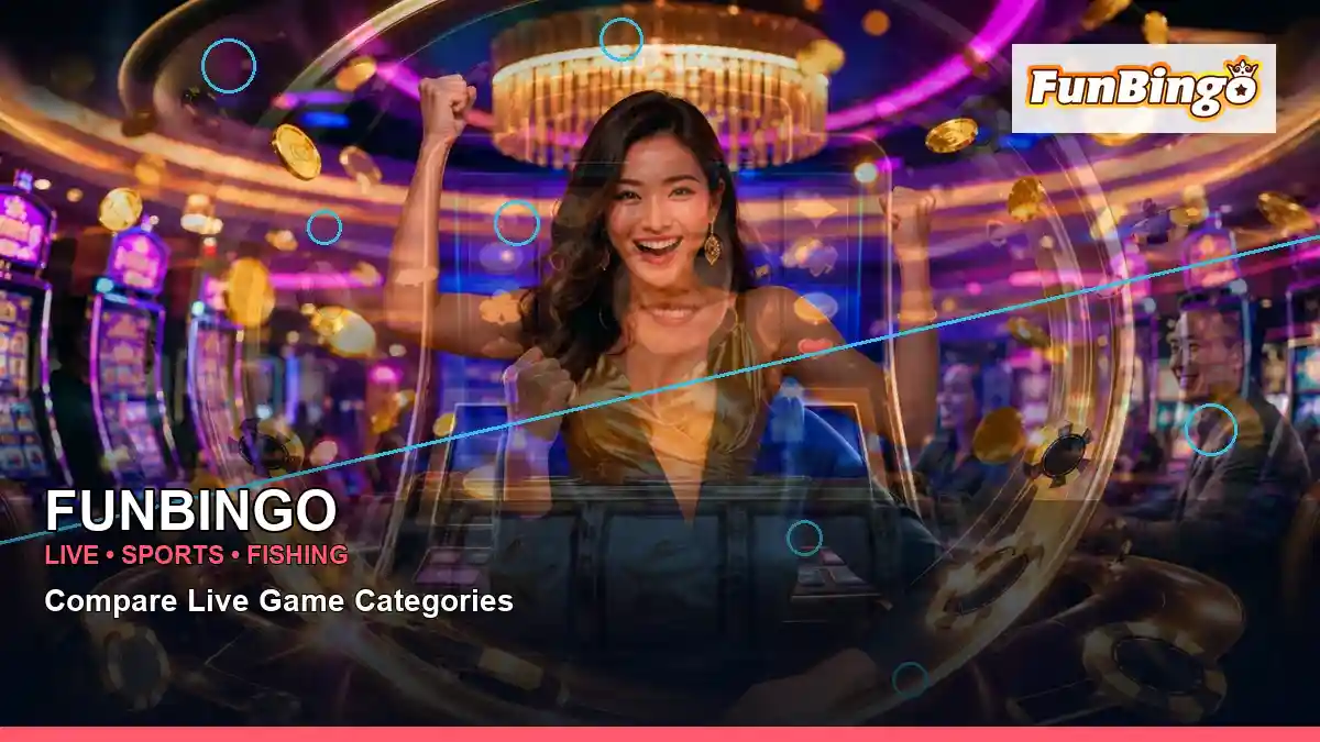 FUNBINGO centered duo online slot games highlighting mobile-friendly casino play