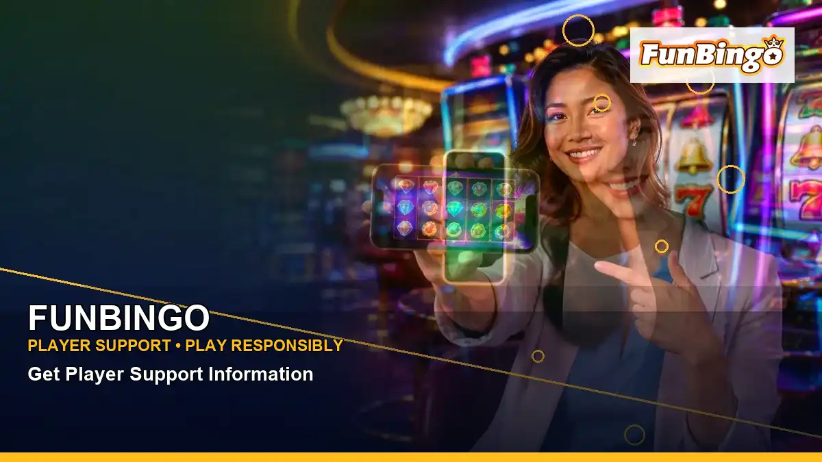 FUNBINGO gold jackpot slot games featuring an adult Filipina casino host with a wide-action composition