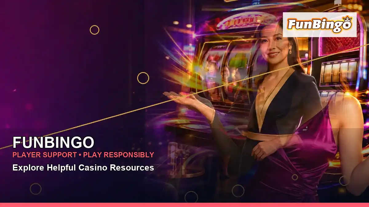 FUNBINGO right-framed lounge VIP casino rewards highlighting mobile-friendly casino play