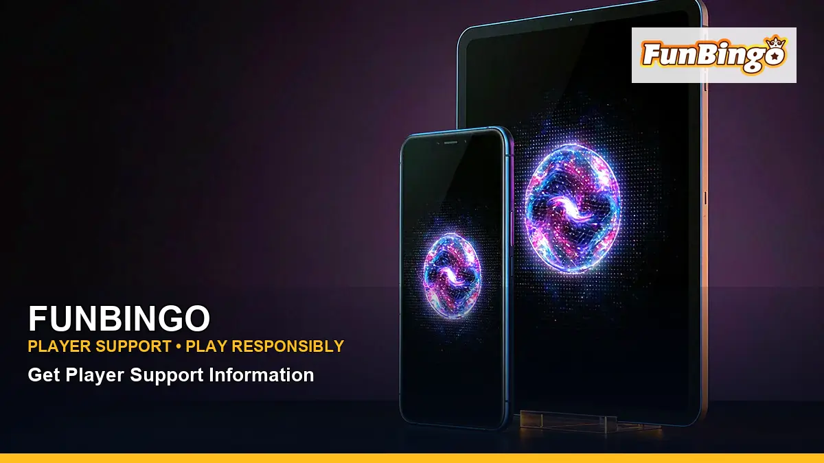 FUNBINGO download mobile casino app featuring an adult Filipina casino host with a social share composition