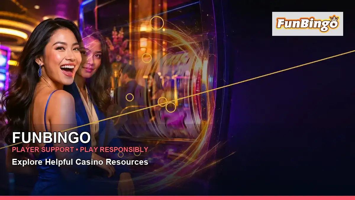 FUNBINGO left-framed luxury online slot games highlighting mobile-friendly casino play